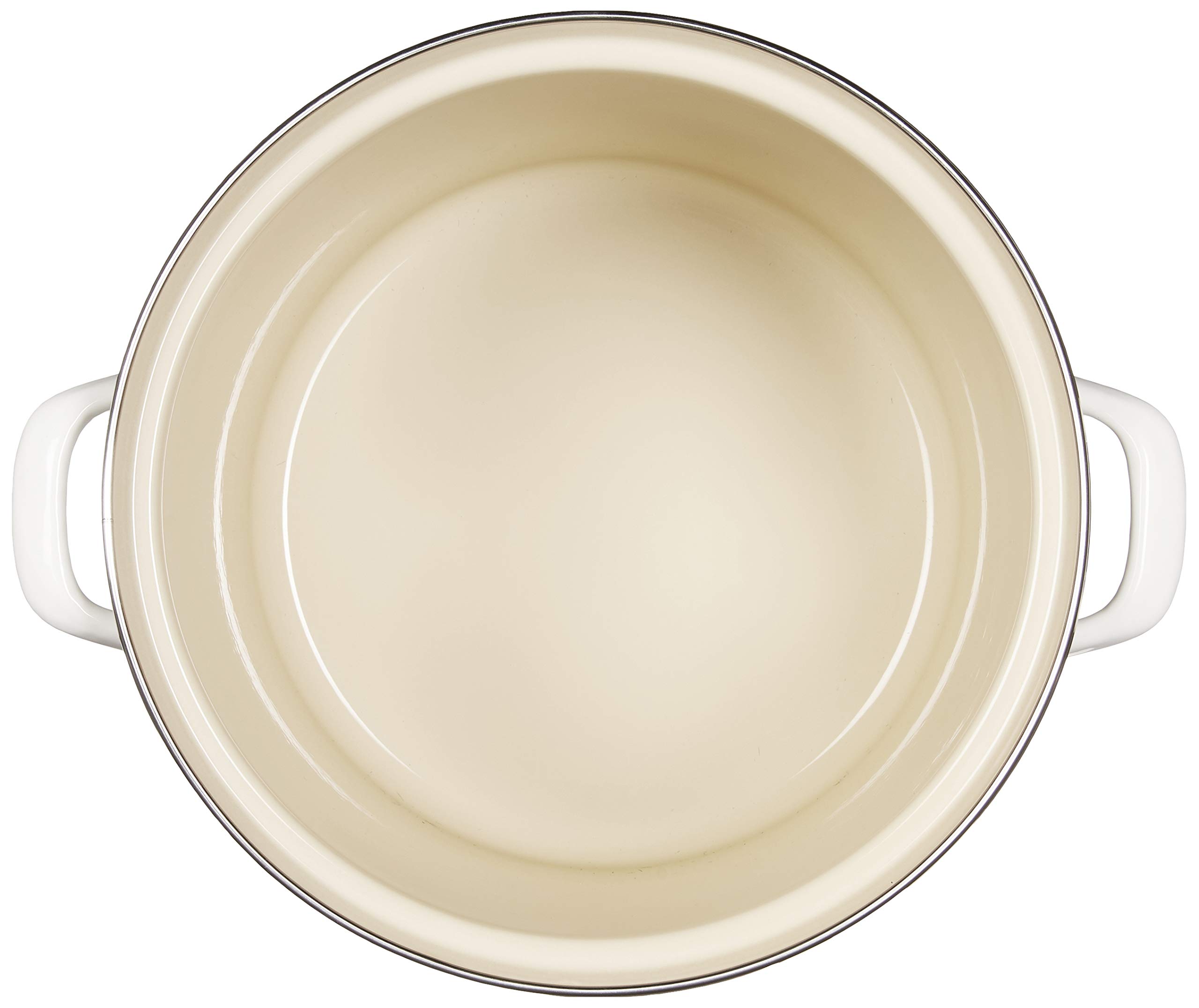 Amazon.com: Le Creuset Enamel On Steel Stockpot, 10 qt., White